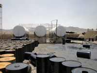 Pétrole de goudron de charbon de bois de qualité 60/70, bitume pour la construction de routes en asphalte, l'étanchéité des bâtiments, la protection anticorrosion et l'ingénierie hydraulique