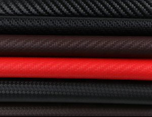 Tela de Cuero Sintético de PVC con Relieve de Fibra de Carbono, Tapicería Automotriz Personalizada, 50 <span class=keywords><strong>M</strong></span>/Rollo, Elástica, Decorativa, para Bolsas - Product Image 6
