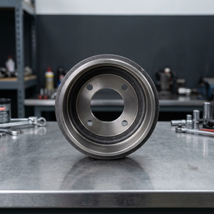 Système de freinage à <span class=keywords><strong>tambour</strong></span> avant et arrière pour camion japonais ISZ (NPR) 7,9T 1995~ Métal Taille standard OEM - Product Image 2