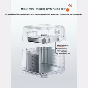 Friggitrice ad Aria Turca da 5L con Rivestimento Ceramico e Controllo Manuale da 1500W per Uso Domestico - Product Image 2