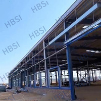 Armaduras de techo de acero prefabricadas Estructura de acero/Estructura de planta Edificios de acero/Construcción de metal