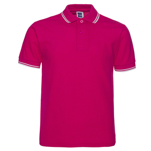Camiseta Polo de Manga Corta de Algodón y Poliéster a Rayas Casual para Hombre, Venta al por Mayor, con Logotipo Personalizado Impreso, Ropa de Trabajo, Camiseta Polo con Logotipo Bordado - Product Image 5
