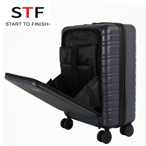 Ensembles de valises de voyage personnalisées pour hommes, adolescents, bagages d'affaires unisexes pour ordinateur portable à ouverture frontale - Product Image 2