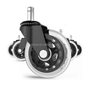 3 Inch Office Chair <strong>Wheels</strong> Replacement Chair <strong>Casters</strong> Good Quality <strong>Caster</strong> <strong>Wheel</strong> for Office Chair - Product Image 5