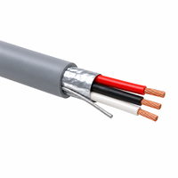 Câble de signalisation audio et de contrôle de données IEC 60332-1 2 3 4 conducteurs 20 18 16 14AWG avec isolation PE pour la transmission de signal d'alarme de sécurité
