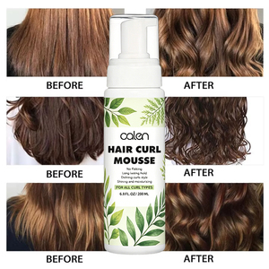 <span class=keywords><strong>Mousse</strong></span> coiffante hydratante et brillante à tenue forte, naturelle, pour boucles, marque privée, best-seller - Product Image 2