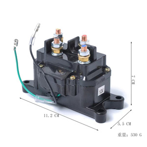 Relé de cabrestante eléctrico de 12V 40A para ATV/UTV Polaris, repuesto de plástico para vehículos utilitarios, modelos 63070, 62135, 74900, 2875714 - Product Image 2