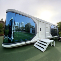 Capsule spatiale miniature contemporaine de haute qualité, imperméable, écologique, maison préfabriquée