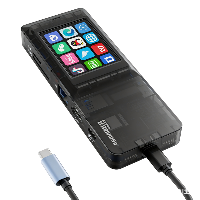 MiraBox H1 USB C Docking Station with HDMI Output USB Hub and Multiport Expansion for Laptop