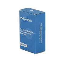 Boîte d'emballage pharmaceutique personnalisée pour gouttes pour les yeux, pilules et bandelettes médicales avec impression professionnelle