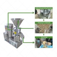Machine commerciale de beurre d'arachide de broyeur de pâte d'arachide de petit écrou moulu au Kenya