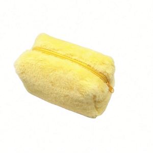 Estuche de Lápices de Felpa Suave, Estuche para Brochas de Maquillaje, Bolsa de Lápices Bonita, Bolsa de Cosméticos - Product Image 4