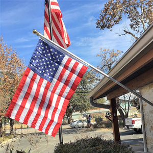 Premium <span class=keywords><strong>bandiera</strong></span> americana per esterni pesanti cotone più duraturo ricamato stelle cucite a strisce occhielli in ottone USA US bandiere - Product Image 2