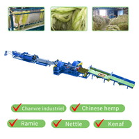2025 nouvelle machine d'extraction de fibre de sisal/banane/chanvre/jute entièrement automatique, haute efficacité pour le traitement des matières premières textiles