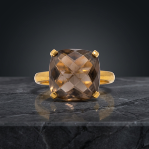แหวนเงินชุบทองสวยสำหรับเพื่อนเจ้าสาวแหวนชุบทอง - Product Image 4