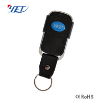 Émetteur de télécommande à 4 boutons Duplicateur de code pour porte coulissante/garage/automatisme/porte/ouvreur/volet roulant YET2155-CTO
