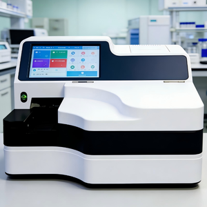 Compact Semi Auto <strong>Diabetes</strong> GLU Glucose Analyzer Wholesale Medical Device for <strong>Blood</strong> Sugar Monitoring - Product Image 1