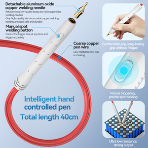 Di động cầm tay điểm nhỏ thợ hàn điểm máy hàn pin điểm Hàn thợ hàn công cụ sửa chữa 7500mAh/11000mAh - Product Image 5