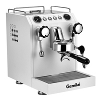 Machines à expresso automatiques à groupe unique Gemilai CRM3145 pour cafés commerciaux, robots de café, mélangeurs à café