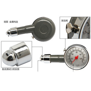 Tire Pressure Gauge 5x10Cm High Accuracy <b>Mechanical</b> Car Tire Pressure Measurement <b>Tool</b> Black Plastic Case - Product Image 4