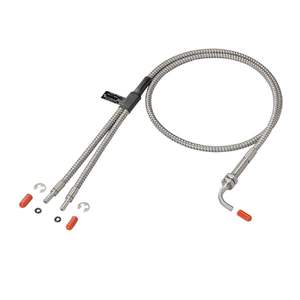 Capteur de réflexion diffuse en fibre de verre original Mt-IFM E20826 FT-50-V-V-R5 50CM M5 avec câble en acier inoxydable haute température - Product Image 1