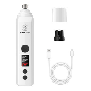 Simashen Electric Nail <b>Clipper</b> <b>For</b> Dogs With Non Slip Handle Rechargeable <b>Pet</b> Grooming Tool - Product Image 1