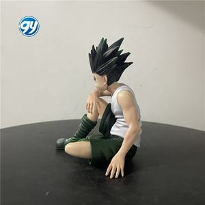 Figura de Resina GK de Hunter X Hunter, Killua Zoldyck y Gon Freecss en Pose Sentada, Coleccionable de Anime, Modelo de Decoración de Escritorio de Alta Definición - Product Image 3
