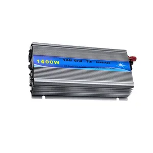 Y & H 1400W Grid Tie Inverter impilabile MPPT onda sinusoidale pura DC20-45V ingresso solare AC190-260V potenza di uscita adatta per pannello fotovoltaico 30V 36V