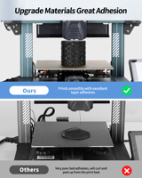 Filament d'imprimante 3D LANDU PLA-Basic 1,75 mm, tiges en plastique PLA 1 kg/200 g, moulage 190-220, mat/ASA