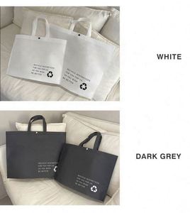 Customized Environmentally Reusable Folding Non Woven Shopping <b>Handbag</b> Tote Bag With Custom Printed Logo - Product Image 6