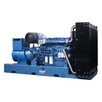 Generador Diésel Original Weichai de 50kva 100kva 200kva, Alta Eficiencia, Trifásico, Refrigerado por Agua
