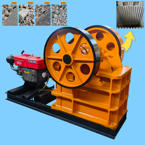 Concasseur à mâchoires PE200*300, concasseur de minerai, spécifique à l'exploitation minière, 3t/h, moteur AC, machine de concassage de roche, sortie réglable, garantie 1 an - Product Image 1