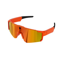 Lunettes Caméra Intelligentes pour Cyclisme en Extérieur 800W HD Anti-Tremblement Prise de Vue IA pour Appels Contrôle Tactile + Boutons Ultra Durables
