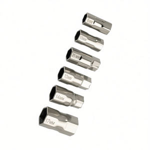 307 Ar6 Connector Set 6mm <b>8mm</b> 10mm 12mm 14mm 17mm Hex <b>Socket</b> Bits For Automotive Repair Tools - Product Image 2