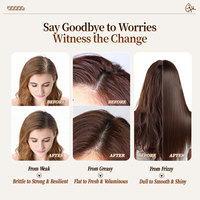Shampoo anti-chute au gingembre en marque propre pour les solutions contre la perte de cheveux, apaise le cuir chevelu, favorise la croissance, qualité de salon populaire