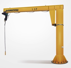 Gru <span class=keywords><strong>a</strong></span> <span class=keywords><strong>sbalzo</strong></span> JYH 1T/2T con alimentatore per taglio laser e ventosa <span class=keywords><strong>a</strong></span> vuoto, paranco elettrico per cantieri edili e magazzini - Product Image 3