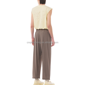 <span class=keywords><strong>Pantaloni</strong></span> da Corsa Traforati da <span class=keywords><strong>Uomo</strong></span> in Poliestere con Elastico in Vita, Coulisse e Clip a Moschettone, Asciugatura Rapida, per Attività all'Aperto, OEM - Product Image 4
