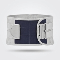 Ceinture lombaire en spandex pressé à chaud de qualité médicale FDA avec logo personnalisé OEM, soutien dorsal ajustable, modèle MDY-W039