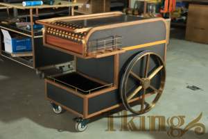 Wijn Food <span class=keywords><strong>Trolley</strong></span> Kar Rose Goud Luxe Zwart Modern Hotel Meubelen Keuken Kar Andere Eetkamer Meubels <span class=keywords><strong>Trolley</strong></span> - Product Image 2