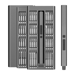 YIYUN 66-in-1 USB 미니 무선 드라이버 세트 브러시리스 모터 0.35N.M 가정용 수리 용 토크 소형 전기 드릴 키트 - Product Image 1