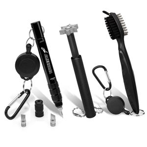 Brosse à eau de golf la plus vendue avec outil d'affûtage de rainures, affûteur de clubs de golf, ensemble d'outils d'affûtage de clubs de golf - Product Image 1