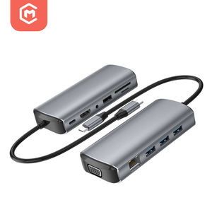 11 In1อะแดปเตอร์ <span class=keywords><strong>HDMI</strong></span> VGA 4K Thunderbolt 3ฮับพร้อมฮับ3.0 TF SD Reader ช่อง PD USB C Type-C ฮับสำหรับ MacBook pro/air สำหรับ ugreเพิ่มเติม - Product Image 2