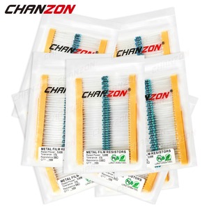 100pcs 1/4W 1% 1ohm - 4.7M 0.25 W kim loại phim điện trở 1/4 0.25 Watt độ chính xác cao MF kháng cố định 100 220 330 1K 10k Ohm - Product Image 5