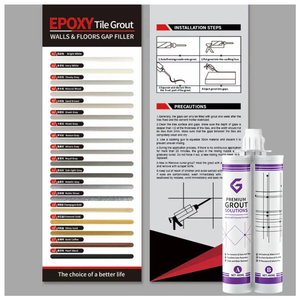Meilleur Scellant Époxy Bicomposant Anti-Moisissure et Anti-Noircissement pour Joints, Étanche et Disponible en Plusieurs Couleurs - Product Image 1