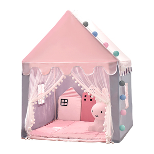 Château de princesse pliable pour enfant, <span class=keywords><strong>petite</strong></span> maison, matériel d'intérieur et d'extérieur, <span class=keywords><strong>tipi</strong></span> pour les tout-petits, vente en gros - Product Image 1