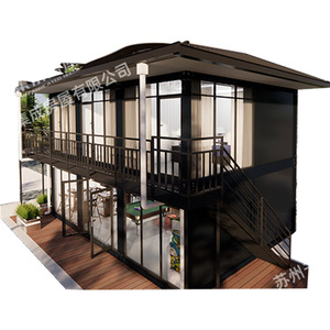 Container House Glass <b>Curtain</b> Wall Office Module Modern Design Rectangle Standard <b>Thickness</b> For Office Use - Product Image 3
