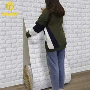 Casa moderna pannelli personalizzati interni uccello autoadesivo corea decorazioni per la casa 3D Pvc adesivi murali in legno sfondi paesaggistici per bambini