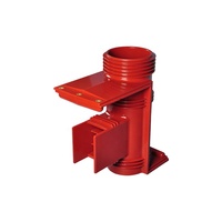 Boîtier de contact isolant en résine époxy 40,5 kV / Isolateur de bec en époxy / Isolateur de contact de barre omnibus Modèle CTH-40.5/660 usage général