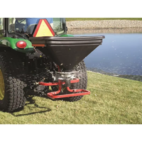 Haute qualité diffusion pelouse semoir jardin sel épandeur ATV attelage électrique engrais épandeur