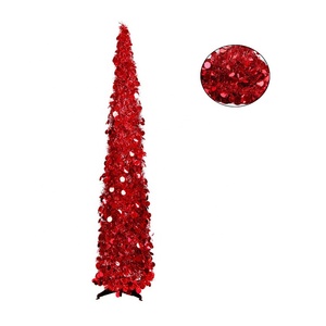 Albero di <span class=keywords><strong>Natale</strong></span> Pop-up Pieghevole con Decorazioni Luccicanti per Capodanno <span class=keywords><strong>e</strong></span> <span class=keywords><strong>Natale</strong></span> 2024 - Product Image 1